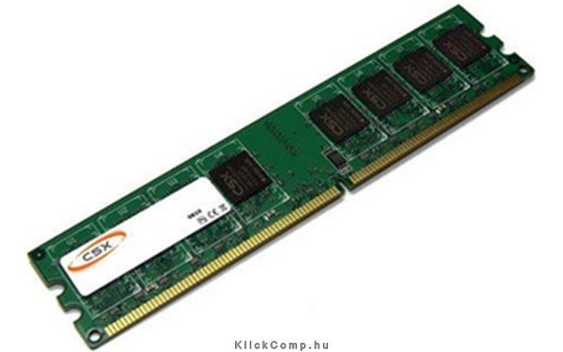 4GB DDR3 memória 1066Mhz 256x8 Standard CSX ALPHA Desktop fotó, illusztráció : CSXA-D3-LO-1066-4GB