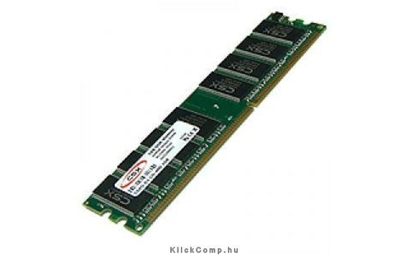 512MB DDR memória 400Mhz 32x8 Standard CSX ALPHA Desktop fotó, illusztráció : CSXA-LO-400-512MB