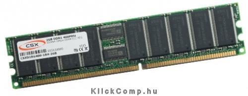 2GB Szerver memória  DDR 333Mhz ECC Registered DIMM CSX Server fotó, illusztráció : CSXD1RG333-2R4-2GB