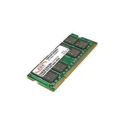 Notebook 1GB DDR 400Mhz, 64x8 SODIMM memória fotó, illusztráció : CSXO-D1-SO-400-648-1