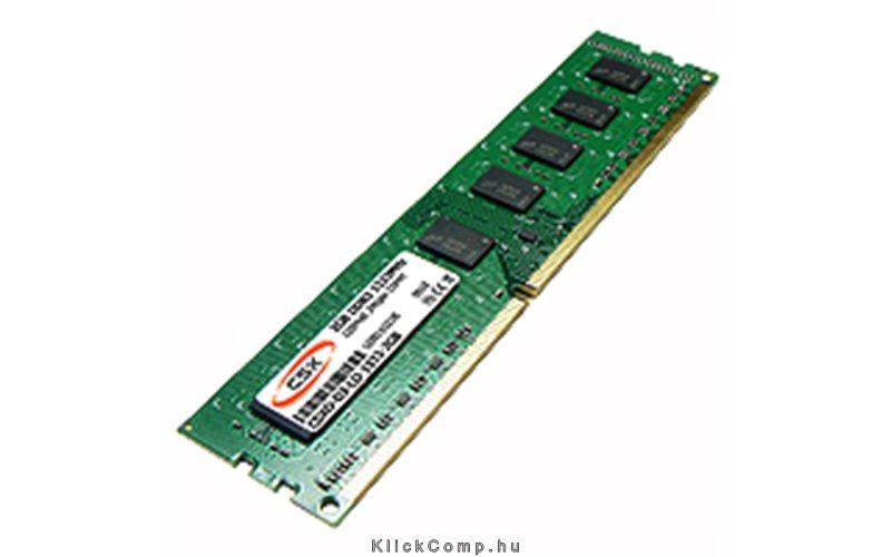 4GB DDR3 memória 1600Mhz 128x8 Hűtőbordával! CSX Desktop Memória fotó, illusztráció : CSXO-D3-LO-1600-4GB