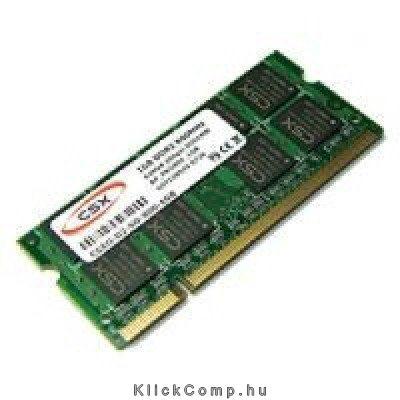 2GB DDR3 Notebook Memória 1333Mhz 256x8 SODIMM memória CSX fotó, illusztráció : CSXO-D3-SO-1333-2GB
