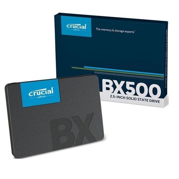 480GB SSD SATA3 2.5  Crucial BX 500 Solid State Disk - Már nem forgalmazott ter fotó, illusztráció : CT480BX500SSD1