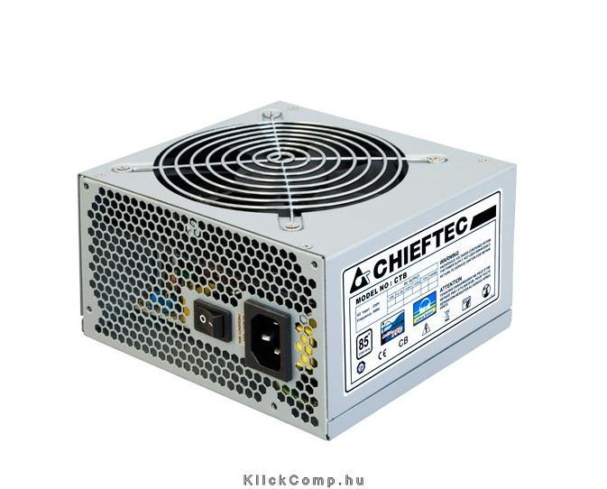 Tápegység 450W PFC 85+ 12 cm ventillátorral CHIEFTEC fotó, illusztráció : CTB-450S