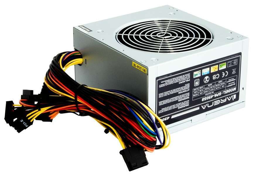 Tápegység 450W 12cm ATX Chieftec iARENA OEM 80 fotó, illusztráció : CTGPA450S8