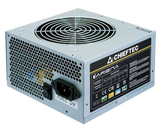 Tápegység 500W 12cm ATX Chieftec iARENA OEM 80 fotó, illusztráció : CTGPA500S8