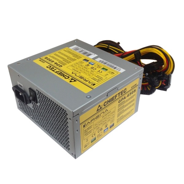 650W Tápegység 12cm ATX OEM Chieftec iARENA fotó, illusztráció : CTGPA650S