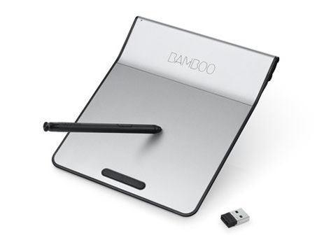 Digitalizáló tábla Wacom Bamboo Pad Fekete fotó, illusztráció : CTH-300K