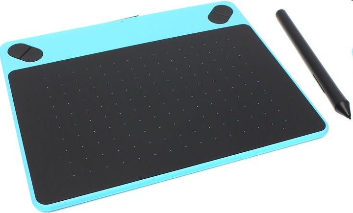 Wacom Intuos Art S kék digitális rajztábla fotó, illusztráció : CTH-490AB-N