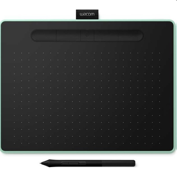 Digitalizáló tábla Wacom Intuos M pisztácia Bluetooth North Digitális rajztábla fotó, illusztráció : CTL-6100WLE-N