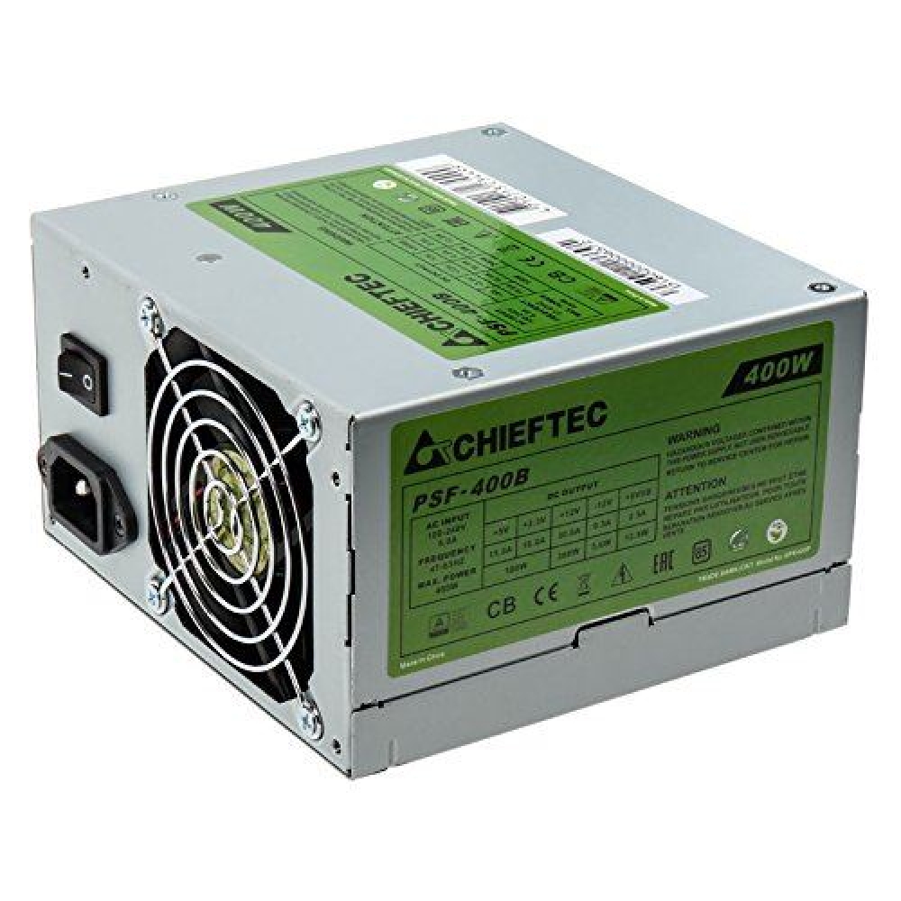 Tápegység 400W 8cm PFC 80+ Chieftec Smart fotó, illusztráció : CTPSF400B