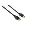 USB nyomtató-kábel USB 2.0 3m fekete premium (A/B)