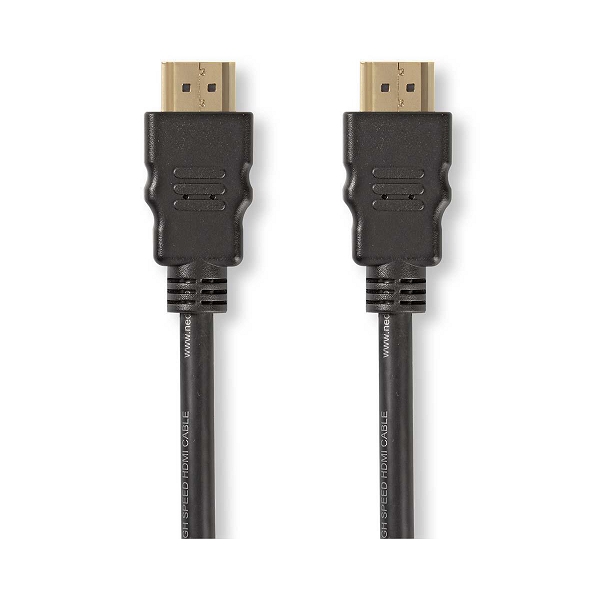 HDMI 1.3 1080p kábel 2m fekete Nedis fotó, illusztráció : CVGT34001BK20