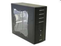 Midi ház,0táp,fekete,plexi,USB fotó, illusztráció : CX3159T