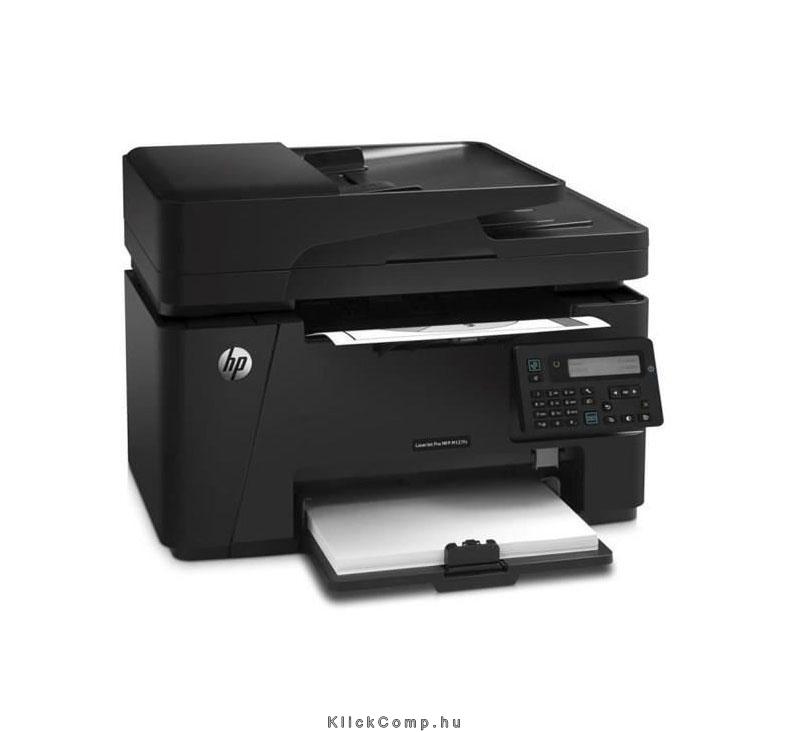 Multifunkciós nyomtató lézer 18pp Fax+Lan HP LaserJet Pro M127fs MFP fotó, illusztráció : CZ187A