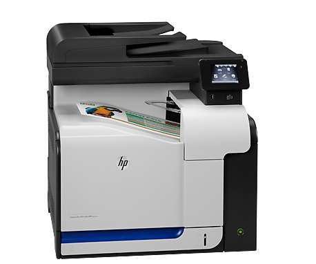 HP LaserJet Pro 500 color multifunkciós nyomtató M570dw fotó, illusztráció : CZ272A