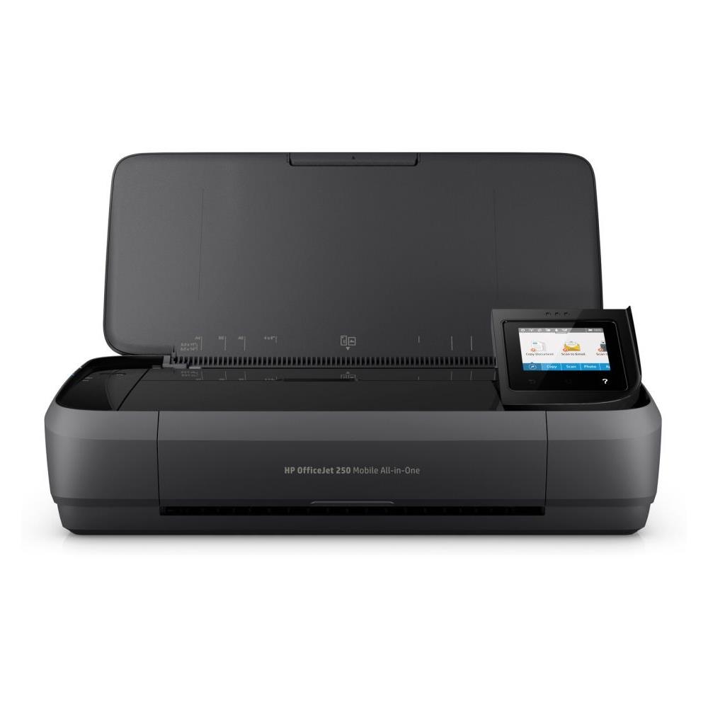 MFP tintasugaras A4 színes HP OfficeJet 250 mobile hordozható multifunkciós nyo fotó, illusztráció : CZ992A