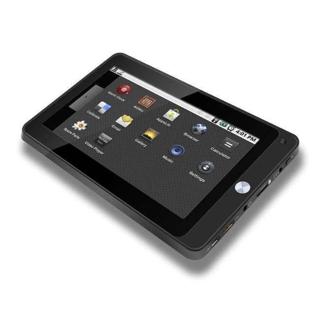 ConCorde Tab 7020 TABLET PC 7  480x800 512MB+4GB, Android 2.3, G-Sensor, Webcam fotó, illusztráció : ConCordeTab7020