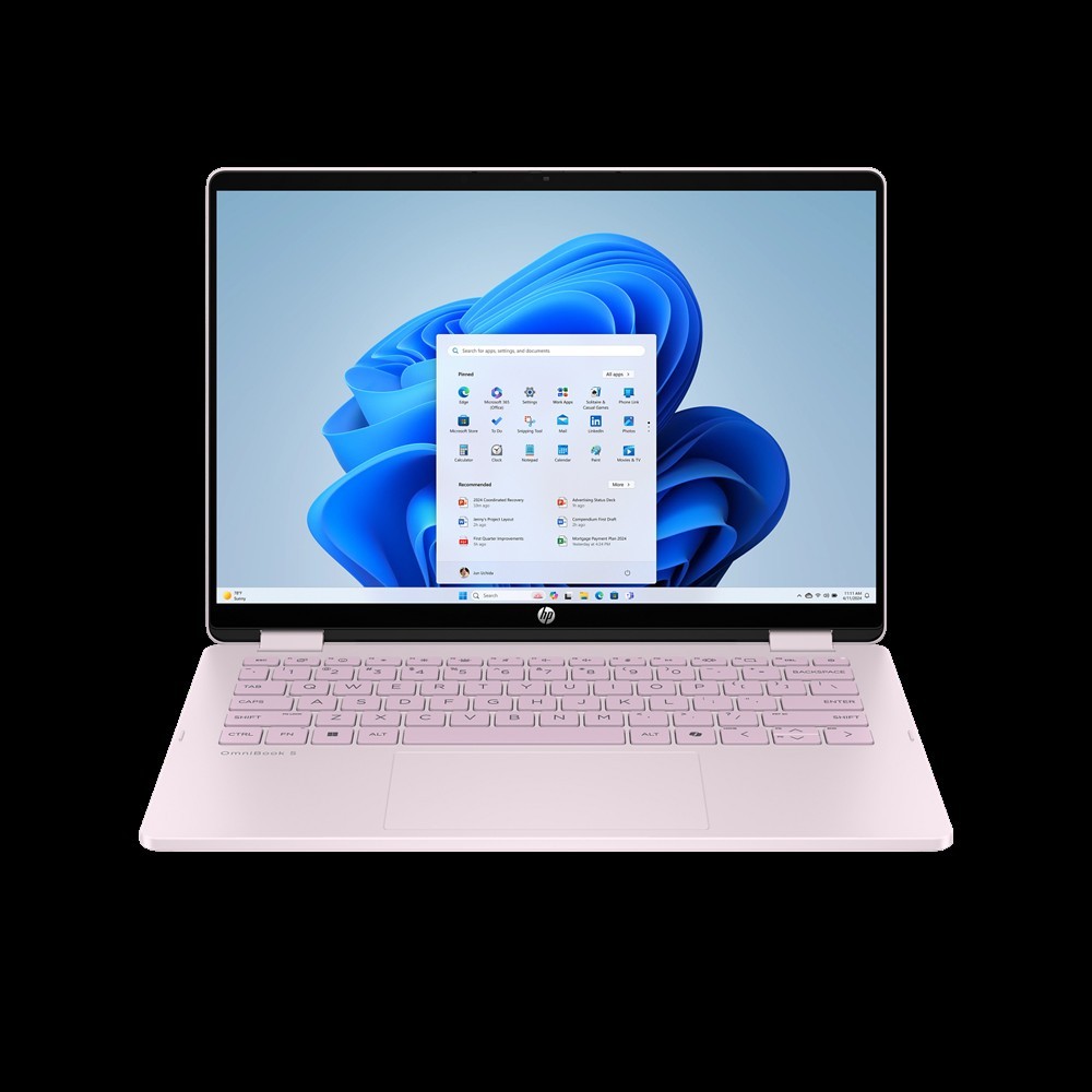 HP OmniBook 5 Flip laptop 14  1920x1200 Core 5-120U 16GB 1TB Win11 fotó, illusztráció : D3RX9EA