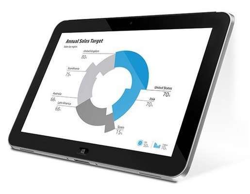 HP HP ElitePad 10,1  64GB Wi-Fi + 3G tablet fotó, illusztráció : D4T10AW