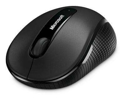 Microsoft Wireless Mobile Mouse 4000 USB BlueTrack Szürke fotó, illusztráció : D5D-00006