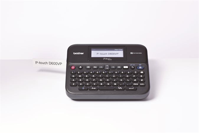 Elektromos feliratozógép, BROTHER  PT fotó, illusztráció : D600VP