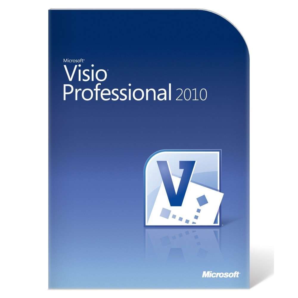 Microsoft Visio Pro 2010 32-bit/x64 English Intl DVD fotó, illusztráció : D87-04394