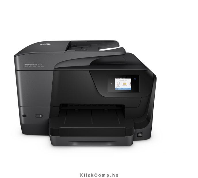Multifunkciós tintasugaras nyomtató HP OfficeJet Pro 8710 e-AiO fotó, illusztráció : D9L18A