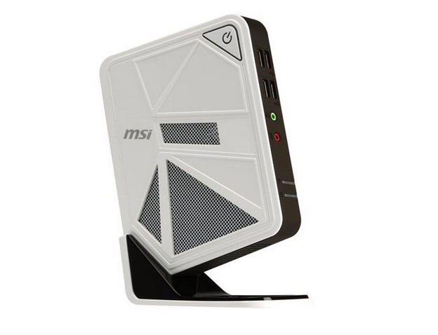 MSI asztali mini PC DC111 027XEU Intel Fehér fotó, illusztráció : DC111-027XEU