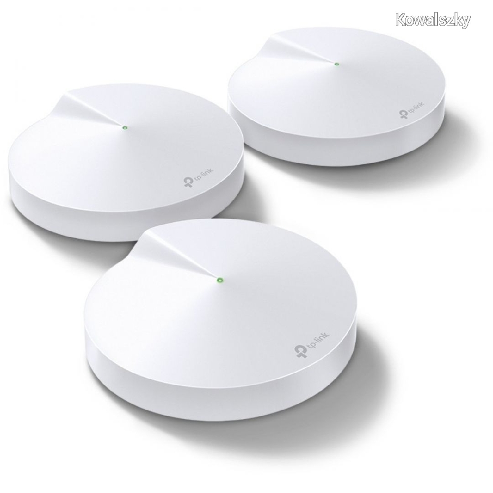 TP-LINK Deco M9 Plus (3-pack) AC2200 Okos Otthon Mesh Wi-Fi Rendszer fotó, illusztráció : DECOM9P(3P)