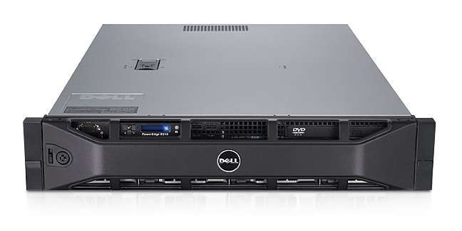DELL szerver PE R510 1x 6C Xeon E5645 2,4GHz, 2x4GB, NoHDD HP, H700/1GB, DVD-RW fotó, illusztráció : DELLPESP911R51083