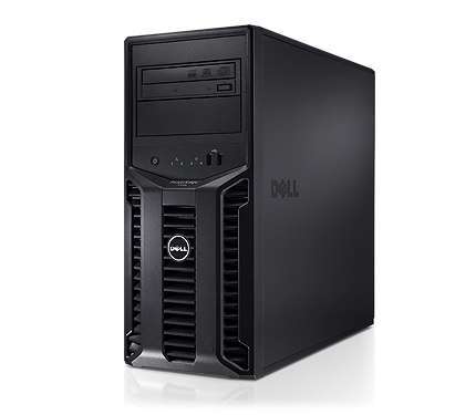 DELL szerver PE T110 II. 4C X-E3-1230 3,2GHz, 1x4GB, 3x1TB SATA HDD, H200, DVD- fotó, illusztráció : DELLPEST1104CL1_2930