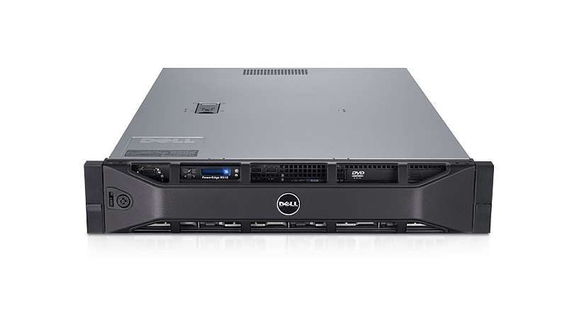 DELL szerver PE R510 1x QC Xeon E5620 2,4GHz, 2x8GB, NoHDD HP, H700/512MB. DVD- fotó, illusztráció : DELLPEST6R51081_R3