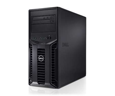 DELL szerver PE T110 Intel processzor Core i3 550 3,2GHz, 2x4GB, NoHDD Cab, H20 fotó, illusztráció : DELLPEST8T110R5_2