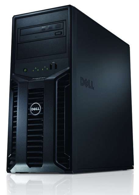 DELL szerver PE T110 Intel Xeon QC X3430, 8GB UD, 3x 450GB SAS, PERC S300, 16x fotó, illusztráció : DELLPET110X3430C1150