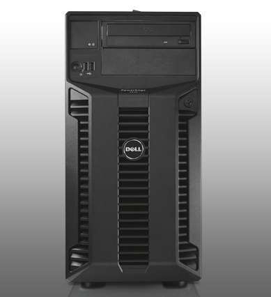 DELL szerver PE T410 QC Xeon E5630 2.53GHz, 8GB, NoHDD HS, PERC H700A, DVD-RW, fotó, illusztráció : DELLPET410127853