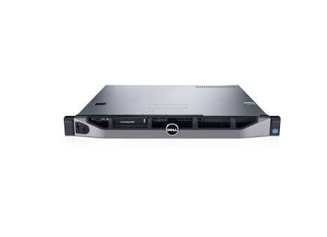 DELL szerver PE R220, 4C E3-1220v3 3.1GHz, 1x8GB, 2x1TB SATA, OnBoard, DVD-RW, fotó, illusztráció : DELL-PE-R220-169191