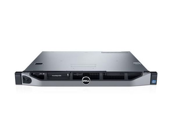 DELL szerver PE R220, 4C E3-1220v3 3.1GHz, NoRAM, 2x500GB SATA, OnBoard, DVD-RW fotó, illusztráció : DELL-PE-R220-177208