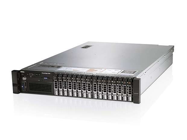 DELL szerver PE R720 1x 6C E5-2630 2.3GHz, 2x8GB, 2x100GB SSD + 3x600GB SAS HP, fotó, illusztráció : DELL_PE_R720_154764