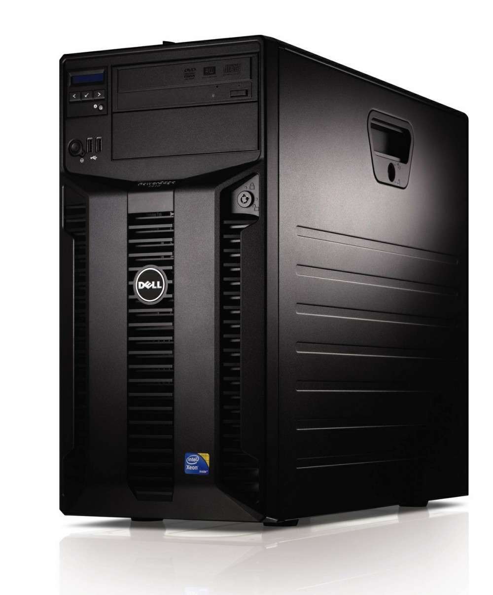 DELL szerver PE T310 4C X-X3440 2.53GHz, NoRAM, NoHDD 4x 3,5  HP, H700/1GB, DVD fotó, illusztráció : DELL_PE_T310_138260