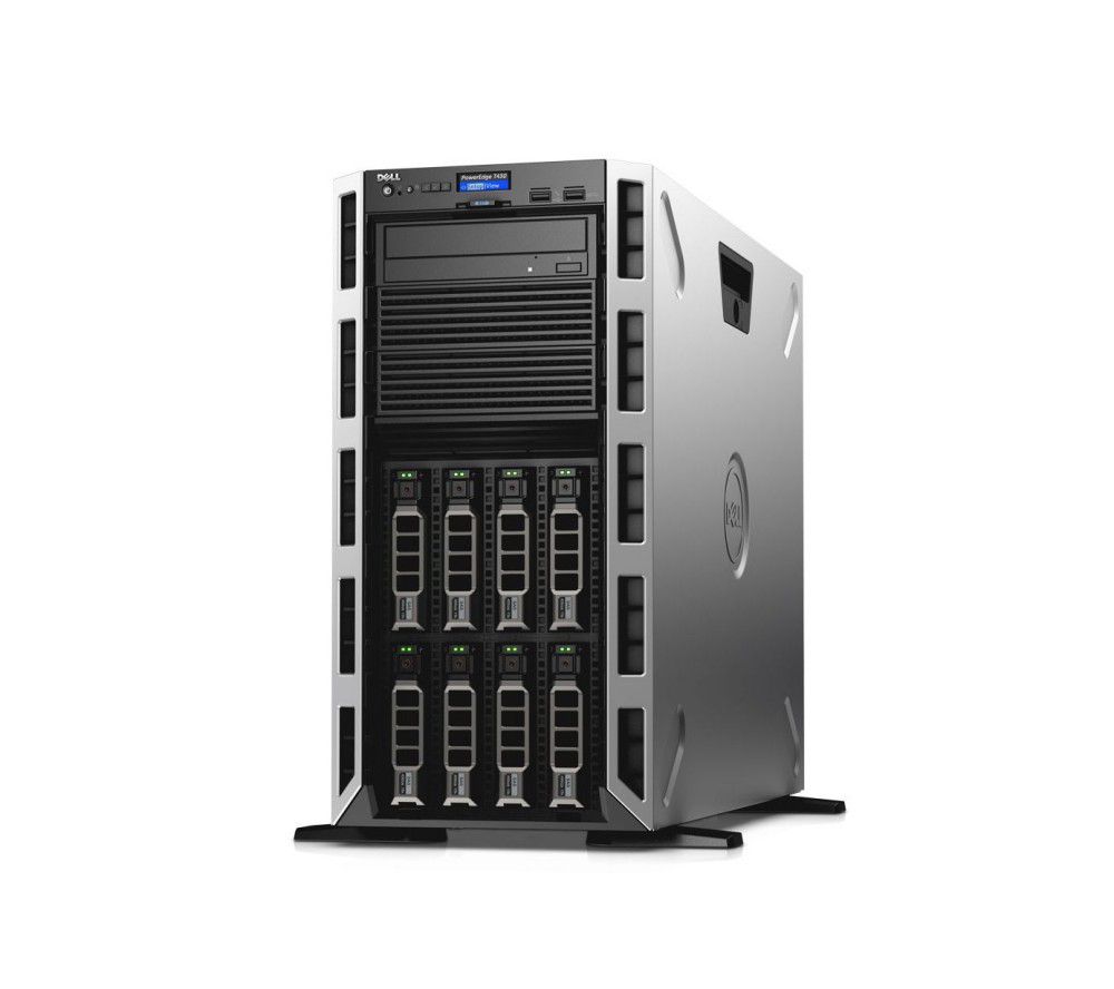 DELL szerver PE T430, 1x 6C E5-2620v3 2.4GHz, 1x16GB, 2x1.2TB SAS 10k, H730/1GB fotó, illusztráció : DELL-PE-T430-178276