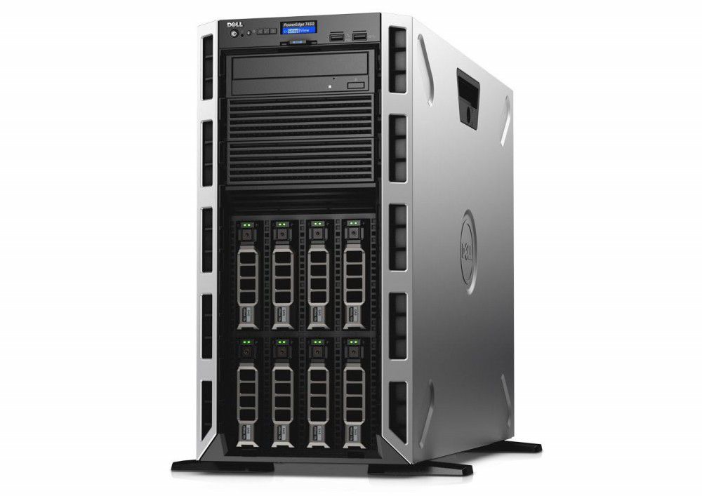 DELL szerver PE T430 1x 4C E5-2623v , 1x16GB, 2x1.2TB SAS 10k, H730/1GB NV fotó, illusztráció : DELL-PE-T430-178804