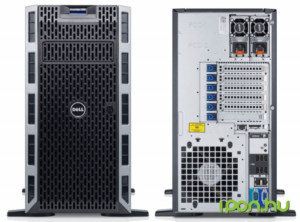 DELL PowerEdge T430 szerver E5-2620v3 1x8GB 2x1.2TB SAS H730/1GB fotó, illusztráció : DELL-PE-T430-178909
