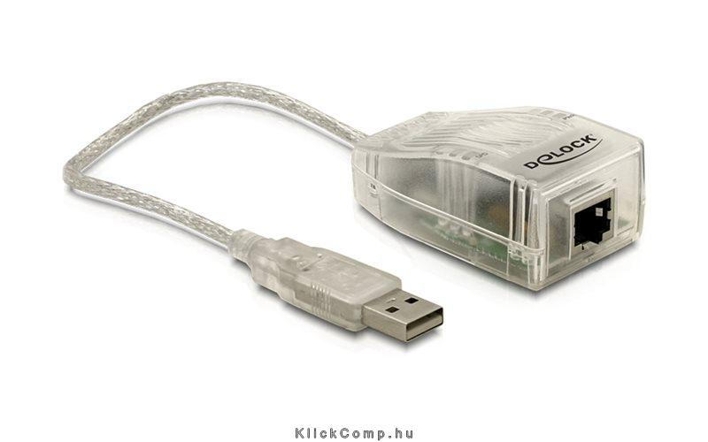 Ethernet Adapter USB2.0-ról Delock fotó, illusztráció : DELOCK-61147