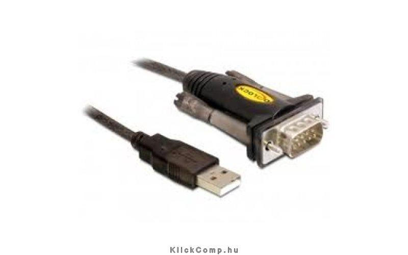USB-ről soros port Delock Adapter fotó, illusztráció : DELOCK-61856