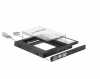 Beépítő Keret 5.25" -> 1 x 2.5" SATA HDD-hez vékony kialakítású legfeljebb 12,5 mm DELOCK-61993 Technikai adatok