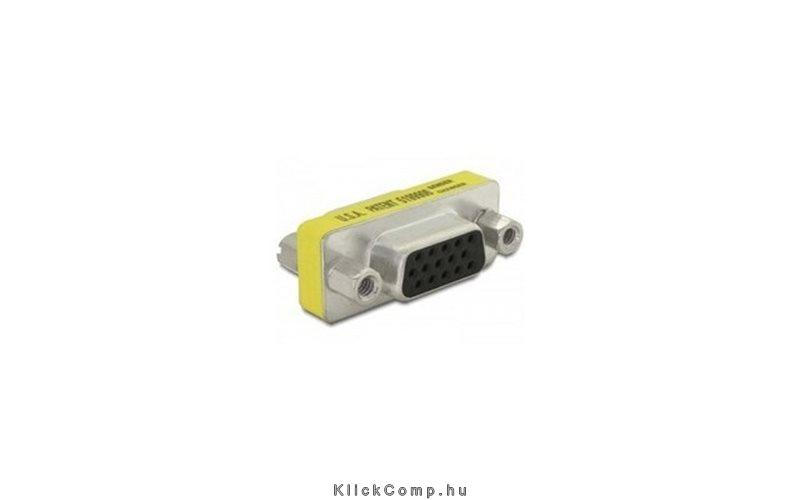 Adapter Gender Changer VGA female-female Delock fotó, illusztráció : DELOCK-65001