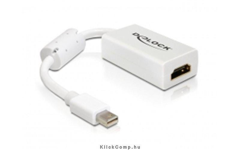 Adapter mini Displayport > HDMI pin female Delock fotó, illusztráció : DELOCK-65128