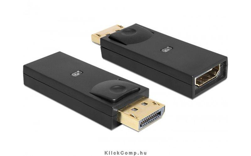 Adapter Displayport male > HDMI female Delock fotó, illusztráció : DELOCK-65258