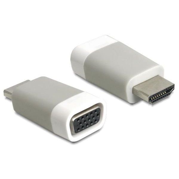 HDMI-A apa > VGA anya adapter fotó, illusztráció : DELOCK-65472